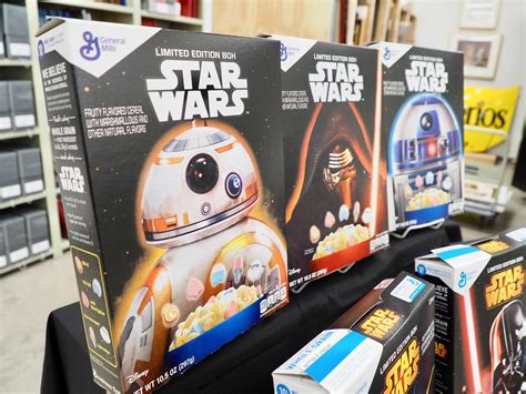 star wars cereal box products for sale 